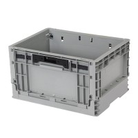 EUO4322斜插箱物流箱周转箱塑料箱卡板箱折叠箱eu箱
