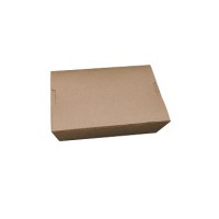 牛皮纸沙拉盒餐盒一次性外卖纸盒打包盒 开窗盒大直角1200外卖打包盒