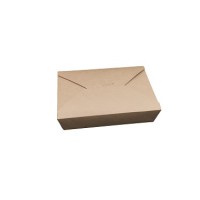 1500ml牛皮纸沙拉盒餐盒一次性外卖纸盒打包盒纸质盒子便当盒