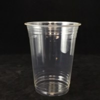 厂家直销一次性透明PLA饮料果汁奶茶杯95-500吸塑杯