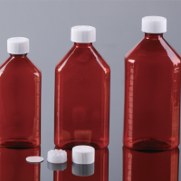 多容量水剂液体分装药瓶 带刻度塑料口服液医药包装瓶