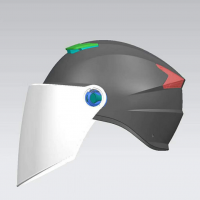 头盔模具电瓶车摩托车安全头盔注塑模具定做加工注塑模具